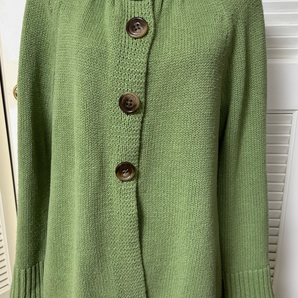 Old Navy Vintage Style Green Knit Cardigan/Jacket